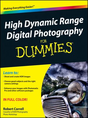 cover image of High Dynamic Range Digital Photography For Dummies